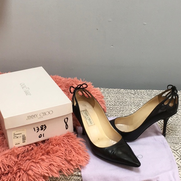 Jimmy Choo black heels - Picture 1 of 5